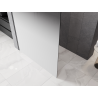 Mexen Kioto L Стенен панел за душ Walk-in 100 x 200 см, бял омбре 8 мм, четкана сива