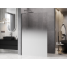 Mexen Kioto L Душ панел Walk-in 120 x 200 см, омбре бяло 8 мм, gun сив полиран