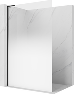 Mexen Kioto L душ стена Walk-in 100 x 200 см, бяла омбре 8 мм, черна - 800-100-103-70-86