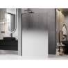Mexen Kioto L душ стена Walk-in 110 x 200 см, омбре бяла 8 мм, черна - 800-110-103-70-86
