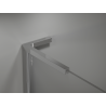 Mexen Kioto L Панел за душ Walk-in 120 x 200 cm, черно омбре 8 mm, хром - 800-120-103-01-76