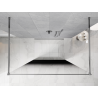 Mexen Kioto самостоятелна душ кабина 150 x 200 cm, черна омбре 8 mm, хром