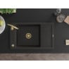 Mexen Elias гранитна мивка с 1 отделение с отцедник и кухненски смесител
