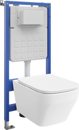 Mexen Riva комплект за вграждане WC с пневматична рамка Tex Air Slim с чиния WC