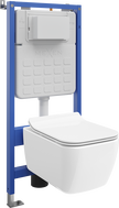 Mexen Stella подвесен WC комплект с пневматична конструкция Tex Air Slim с WC чиния