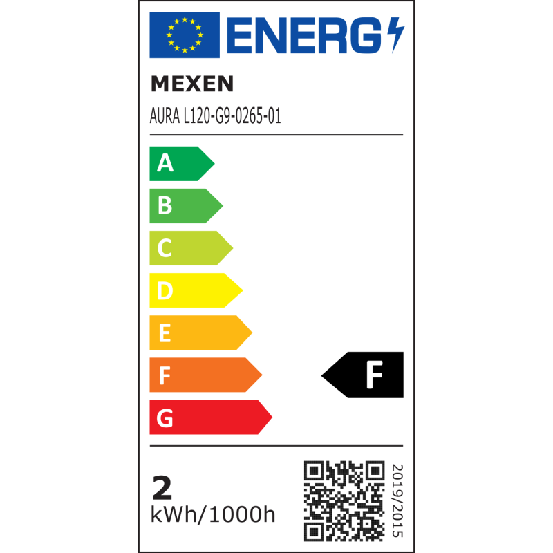 Mexen Aura LED крушка G9, 2W, Студена - 6500K, 210 lm - L120-G9-0265-01