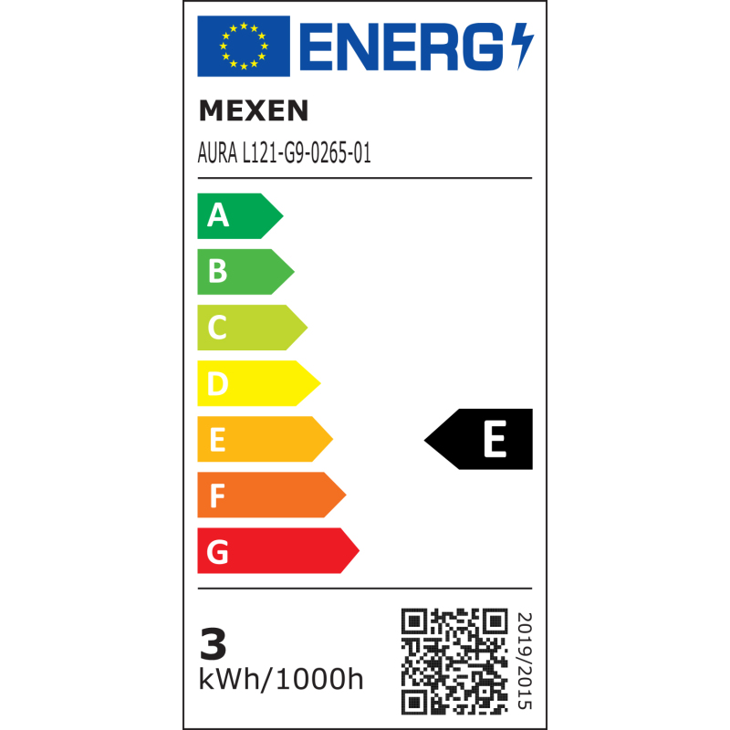 Mexen Aura LED Лампа G9, 2,5W, Студена - 6500K, 290 lm - L121-G9-0265-01