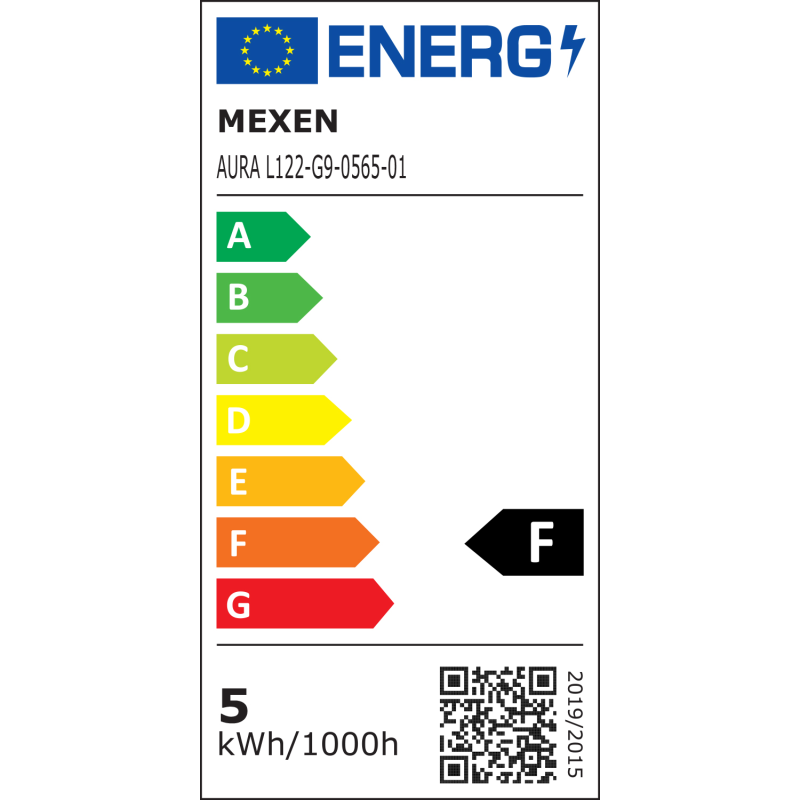 Mexen Aura LED крушка G9 с регулируема яркост, 5W, Студена - 6500K, 520 lm - L122-G9-0565-01