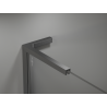 Mexen Kioto L душ параван Тип Walk-in 90 x 200 cm, градиент черен 8 mm, gun metal - 800-090-103-95-76