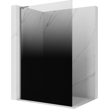 Mexen Kioto L душ параван Тип Walk-in 90 x 200 cm, градиент черен 8 mm, gun metal - 800-090-103-95-76