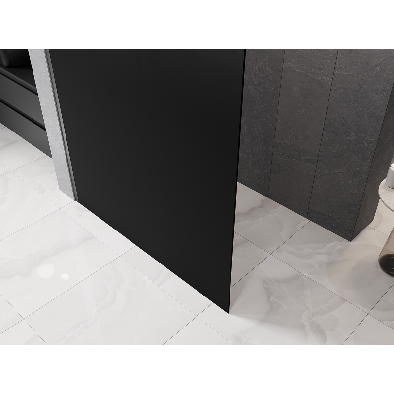 Mexen Kioto L душ параван Walk-in 100 x 200 см, омбре черна 8 мм, gun metal - 800-100-103-95-76
