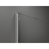 Mexen Kioto+ душ кабина с рафт Walk-in 90 x 200 см, бронз 8 мм, хром - 800-090-121-01-32