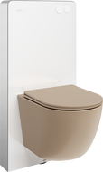 Mexen Lena комплект външно монтиран WC стойка Tex Air G с WC чиния и забавено