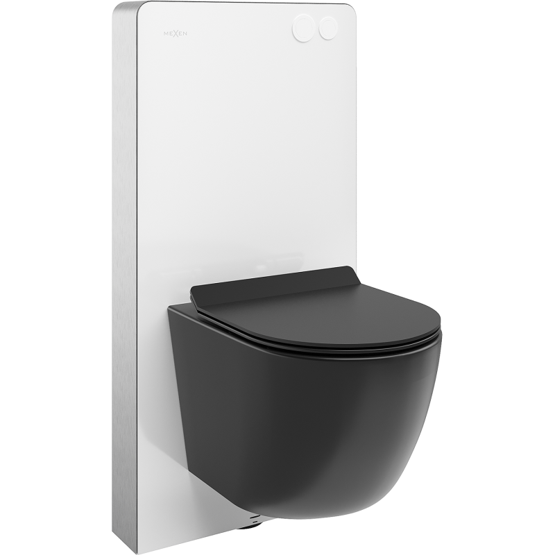 Mexen Lena комплект стенен WC структура пневматична Tex Air G с WC чиния и