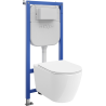 Mexen Rico комплект за вграждане WC с пневматична Tex Air E рамка с чиния WC 2.0