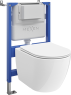 Mexen Lena комплект за вграждане WC структура пневматична Tex Air XS-F с