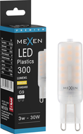 Mexen Aura LED крушка G9, 3W, Топла - 3000K, 300 lm - L120-G9-0330-01
