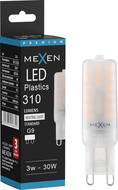 Mexen Aura LED крушка G9, 3W, Неутрална - 4000K, 310 lm - L120-G9-0340-01