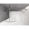 Mexen Kioto-Q Душ параван Walk-in 80 x 200 cм, прозрачeн 8 мм, хром - 800-080-101-01-00-Q