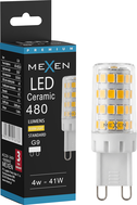 Mexen Aura LED крушка G9, 4W, Топла - 3000K, 480 lm - L121-G9-0430-01