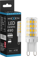 Mexen Aura LED крушка G9, 4W, неутрална - 4000K, 490 lm - L121-G9-0440-01
