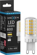 Mexen Aura LED крушка G9, 4,8W, Топла - 3000K, 600 lm - L121-G9-0530-01
