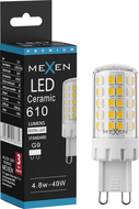 Mexen Aura LED крушка G9, 4,8W, Неутрална - 4000K, 610 lm - L121-G9-0540-01