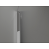 Mexen Kioto-Q Душкабина Walk-in 100 x 200 cm, прозрачно 8 mm, хром - 800-100-101-01-00-Q