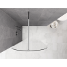 Mexen Kioto-Q душ кабина Walk-in 110 x 200 см, прозрачна 8 мм, хром - 800-110-101-01-00-Q