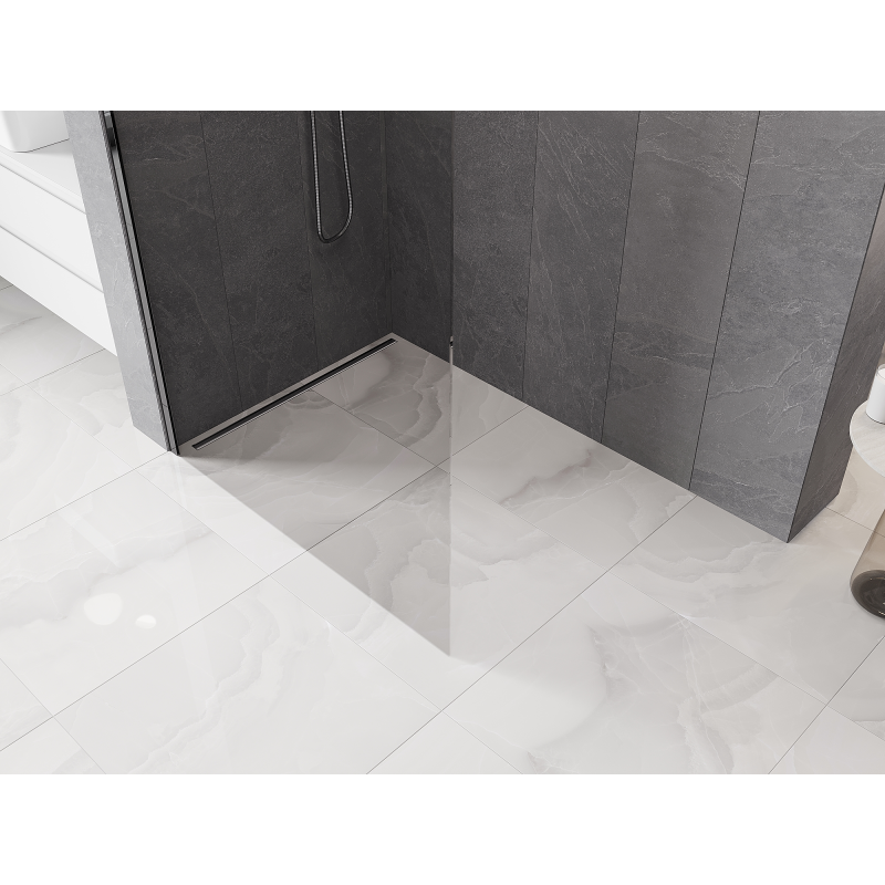 Mexen Kioto-Q душ преграда Walk-in 120 x 200 см, прозрачно 8 мм, хром - 800-120-101-01-00-Q