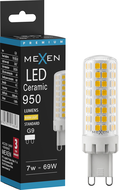 Mexen Aura LED крушка G9, 7W, Топла - 3000K, 950 lm - L121-G9-0730-01