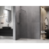 Mexen Kioto-Q преграда за душ Walk-in 90 x 200 см, прозрачна 8 мм, пистолетно сиво