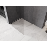 Mexen Kioto-Q душ параван Walk-in 110 x 200 cm, прозрачен 8 mm, пистолетно сиво четкан