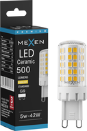 Mexen Aura LED крушка G9 с регулируема яркост, 5W, Студена - 6500K, 520 lm - L122-G9-0565-01