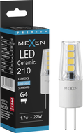 Mexen Oris LED крушка G4, 1,7W, Студена - 6500K, 210 lm - L115-G4-0165-02