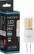 Mexen Oris LED крушка G4, 2W, Студена - 6500K, 260 lm - L115-G4-0265-02
