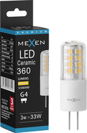 Mexen Oris LED крушка G4, 3W, Топла - 3000K, 360 lm - L115-G4-0330-01