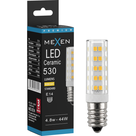 Mexen Aura LED крушка E14, 4,8W, Топла - 3000K, 530 lm - L121-E14-0530-01
