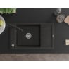 Mexen Elias гранитна мивка с 1 камера с отцедник и кухненски смесител Дуеро,