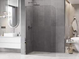 Mexen Kioto-P L душови стена Walk-in 70 x 200 cm, прозрачна 8 mm, хром - 800-070-103-01-00-P