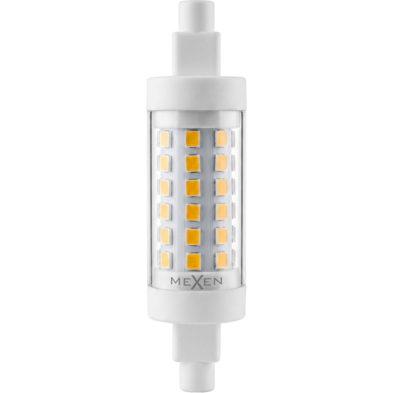 Mexen Vega Димируема LED крушка R7S, 7W, Топла - 3000K, 770 lm - L125-R7S-0730-01