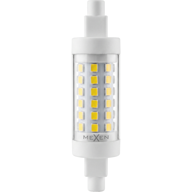 Mexen Vega Димируема LED крушка R7S, 7W, Студена светлина - 6500K, 800 lm - L125-R7S-0765-01