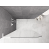 Mexen Kioto-P L Душ кабина Walk-in 90 x 200 см, прозрачно 8 мм, бяла - 800-090-103-20-00-P