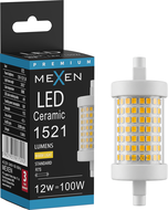Mexen Vega Димируемa LED крушка R7S, 12W, Топла - 3000K, 1521 lm - L125-R7S-1230-01