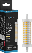 Mexen Vega Димируема LED крушка R7S, 18W, Топла - 3000K, 2000 lm - L125-R7S-1830-02