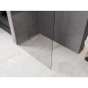 Mexen Kioto-P L Душ преграда Walk-in 110 x 200 см, прозрачен 8 мм, четкост мед