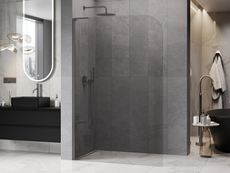 Mexen Kioto-P L душ панели Walk-in 80 x 200 см, прозрачен 8 мм, gun metal - 800-080-103-95-00-P