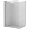 Mexen Kioto-P L душ панели Walk-in 80 x 200 см, прозрачен 8 мм, gun metal - 800-080-103-95-00-P