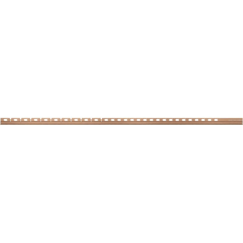 Mexen Line-B листа за наклон за стъкло 120 см лява, матирана мед - 186504120L