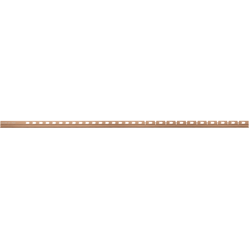 Mexen Line-B листа спадна за стъкло 120 см дясна, матирана мед - 186504120R